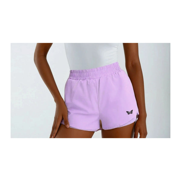 TENNIS SHORT DAMEN, LILA -NEU-