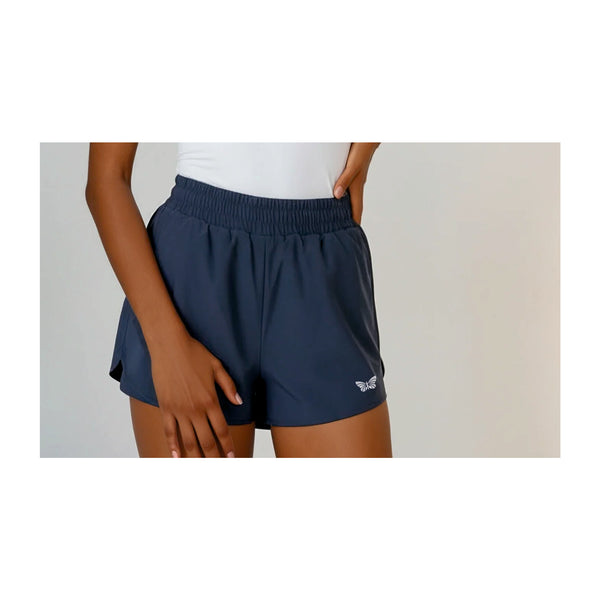 TENNIS SHORT DAMEN, NAVY -NEU-