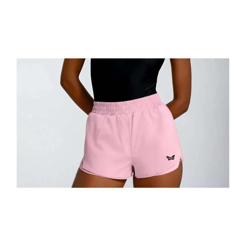 TENNIS SHORT DAMEN, PINK -NEU-