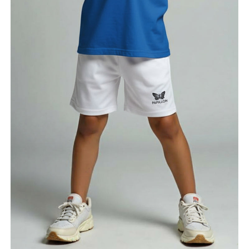 TEAM SHORT KNABEN, WEISS