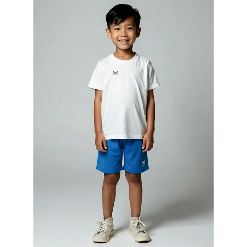 TEAM SHORT KNABEN, BLAU