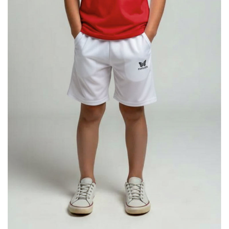 TEAM SHORT KNABEN, WEISS