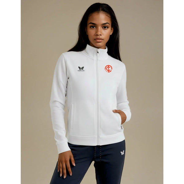 CLUB SPORTJACKE DAMEN & MÄDCHEN, WEISS -NEU-