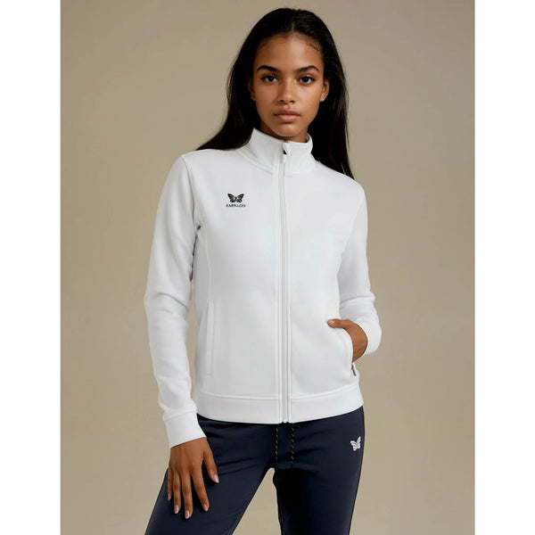 CLUB SPORTJACKE DAMEN/MÄDCHEN, WEISS, -NEU-