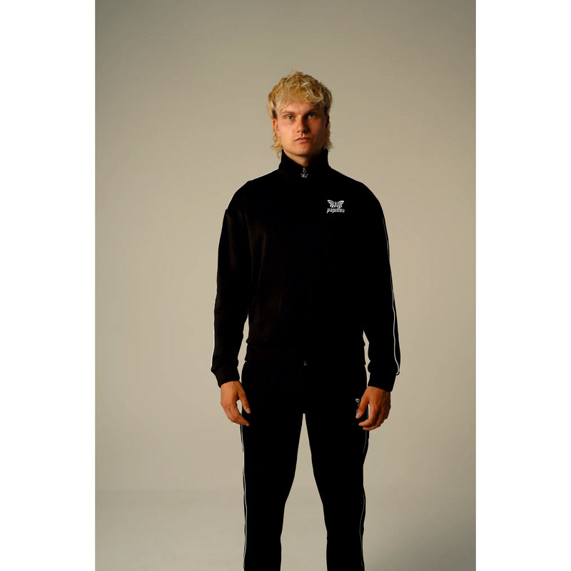 CLUB TRACKSUIT HERREN, SCHWARZ -NEU-
