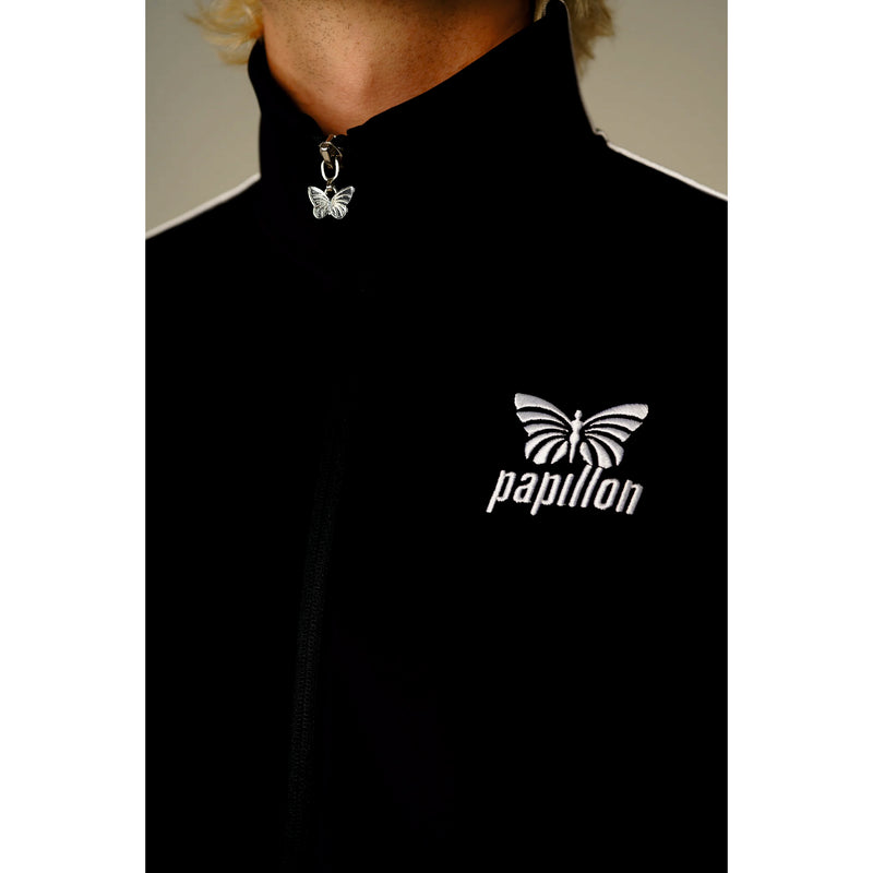 CLUB TRACKSUIT JACKE HERREN, SCHWARZ -NEU-