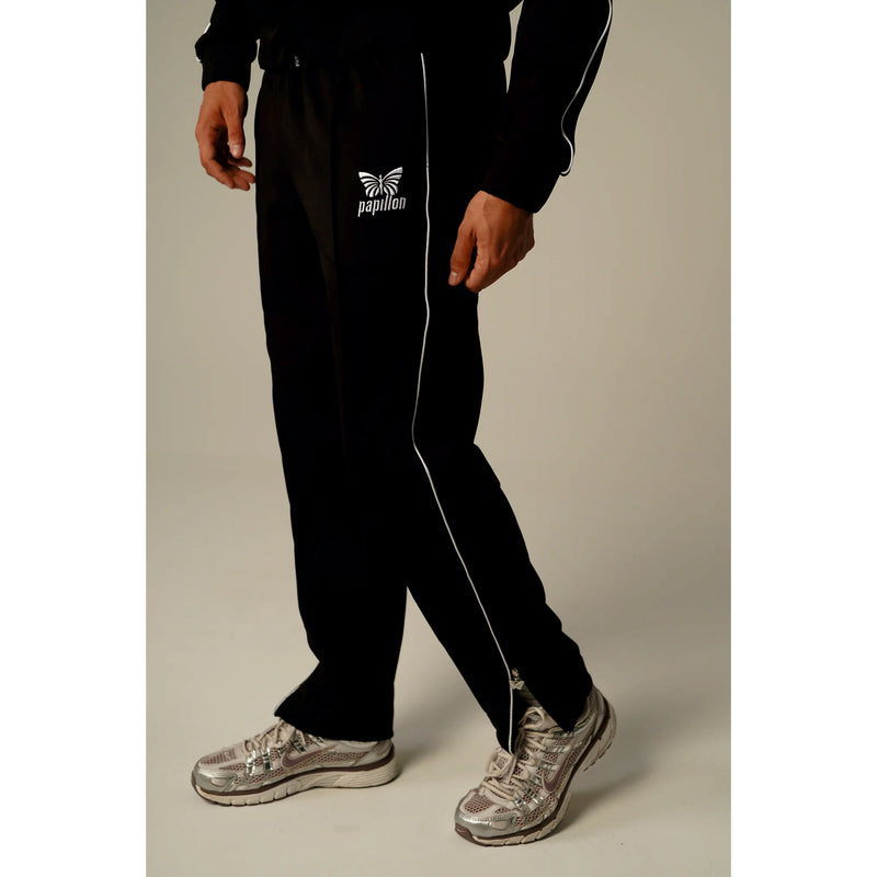 CLUB TRACKSUIT HERREN, SCHWARZ -NEU-