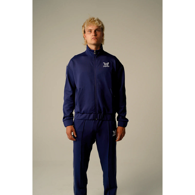 CLUB TRACKSUIT JACKE HERREN, BLAU -NEU-