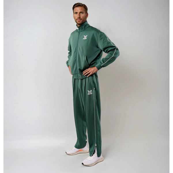 CLUB TRACKSUIT HERREN, GRÜN -NEU-