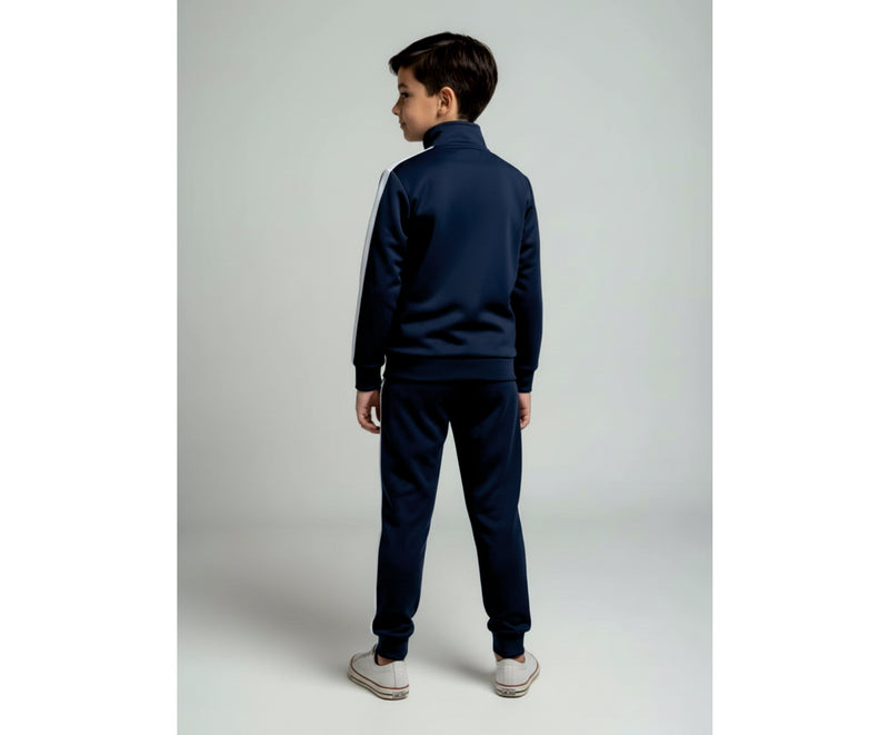 CLUB TRAININGSJACKE KINDER, NAVY -NEU-