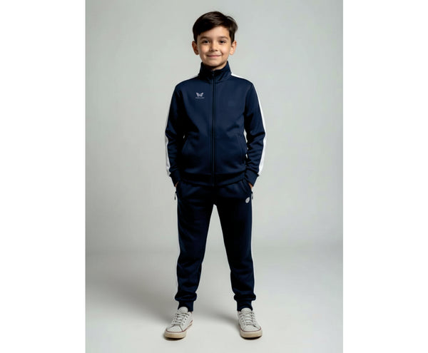 CLUB TRAININGSJACKE KINDER, NAVY -NEU-