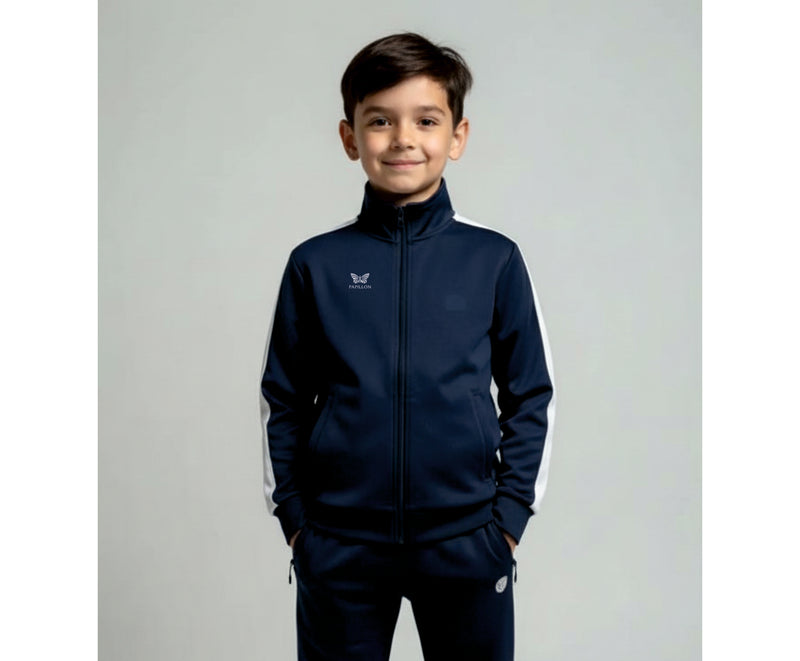 CLUB TRAININGSJACKE KINDER, NAVY -NEU-