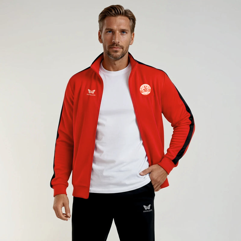 TCE GRÖBENZELL CLUB TRAININGSJACKE HERREN, ROT -NEU-