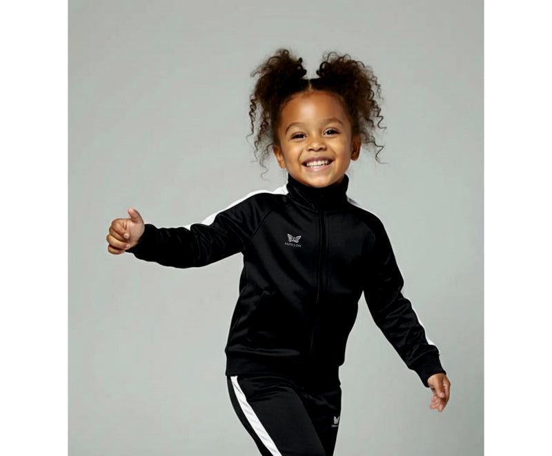 CLUB TRAININGSJACKE MÄDCHEN, SCHWARZ -NEU-