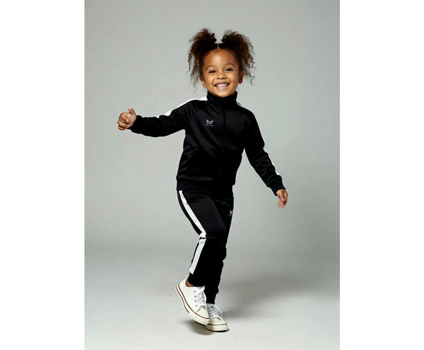 CLUB TRAININGSJACKE MÄDCHEN, SCHWARZ -NEU-