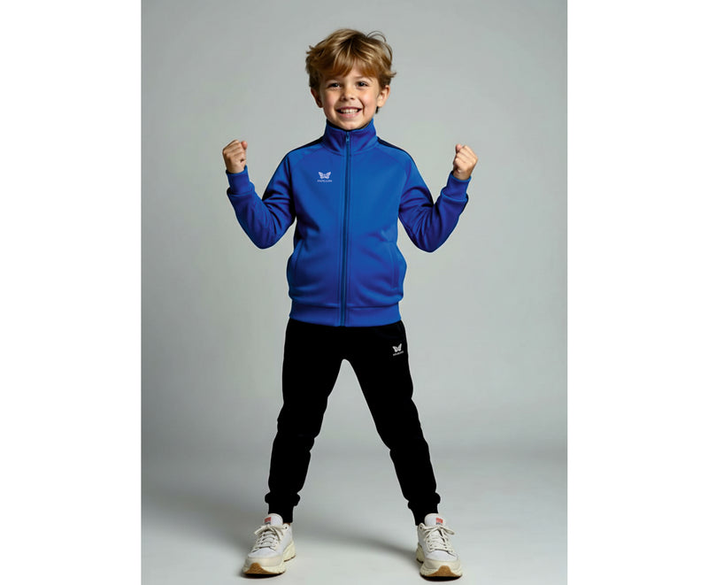 CLUB TRAININGSJACKE KINDER, BLAU -NEU-