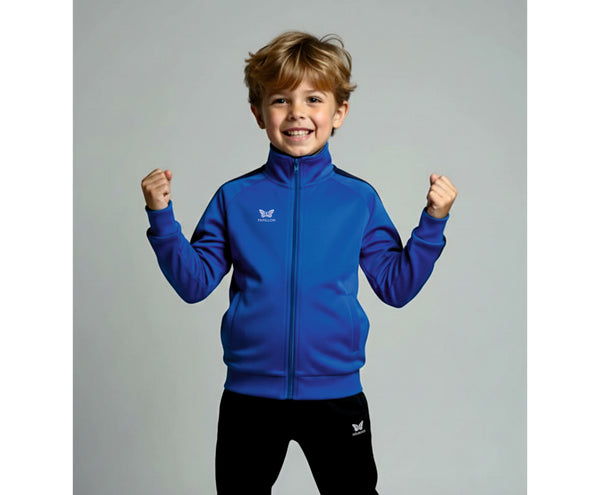 CLUB TRAININGSJACKE KINDER, BLAU -NEU-