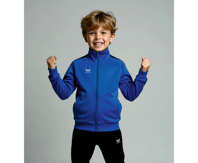 CLUB TRAININGSJACKE KINDER, BLAU -NEU-