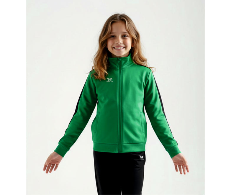 CLUB TRAININGSJACKE MÄDCHEN, GRÜN -NEU-