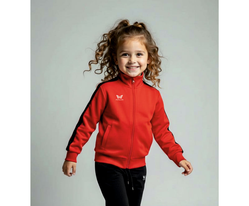 CLUB TRAININGSJACKE MÄDCHEN, ROT -NEU-