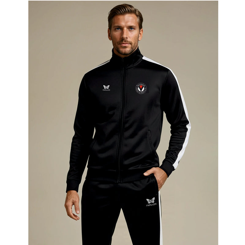 VIKTORIA CLUB TRAININGSJACKE HERREN, SCHWARZ -NEU-