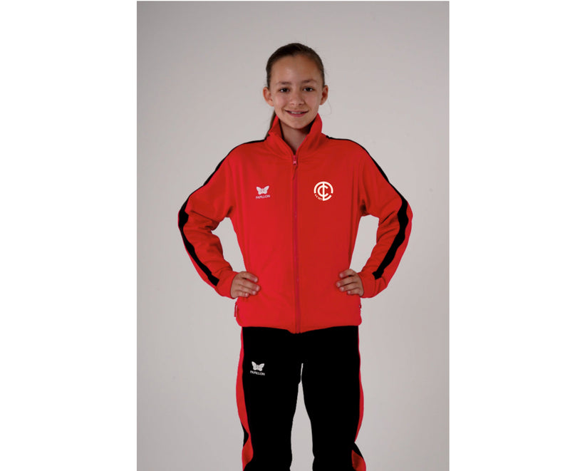 CLUB TRAININGSANZUG KINDER, ROT -NEU-