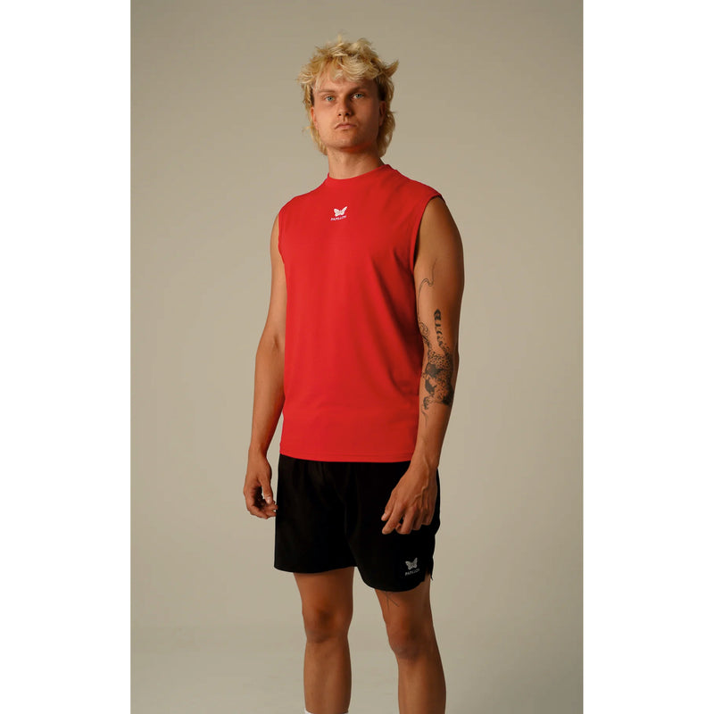 CLUB TANK-TOP HERREN, ROT