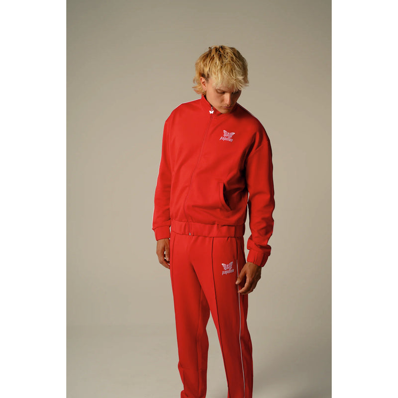 CLUB TRACKSUIT HERREN, ROT -NEU-