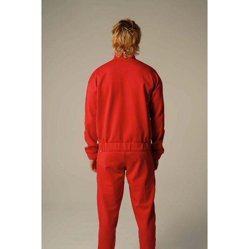 CLUB TRACKSUIT HERREN, ROT -NEU-