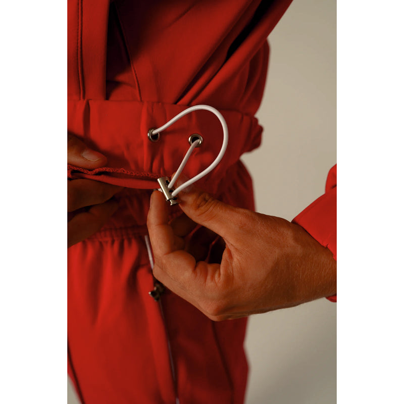 CLUB TRACKSUIT HERREN, ROT -NEU-