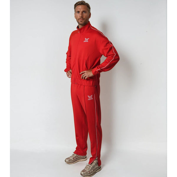 CLUB TRACKSUIT HERREN, ROT -NEU-