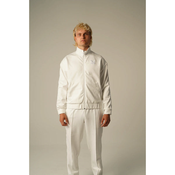 CLUB TRACKSUIT JACKE HERREN, WEISS -NEU-