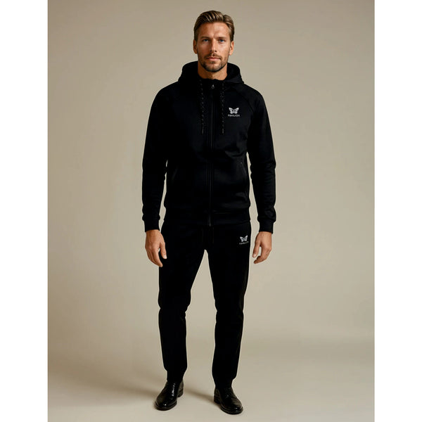 ICARUS TRAININGSANZUG HERREN, SCHWARZ -NEU-