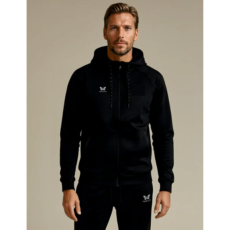 ICARUS TRAININGSANZUG HERREN, SCHWARZ -NEU-
