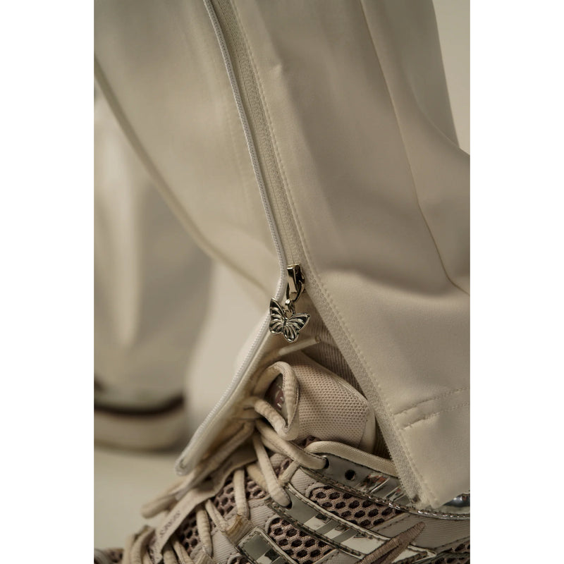 CLUB TRACKSUIT HOSE HERREN, WEISS