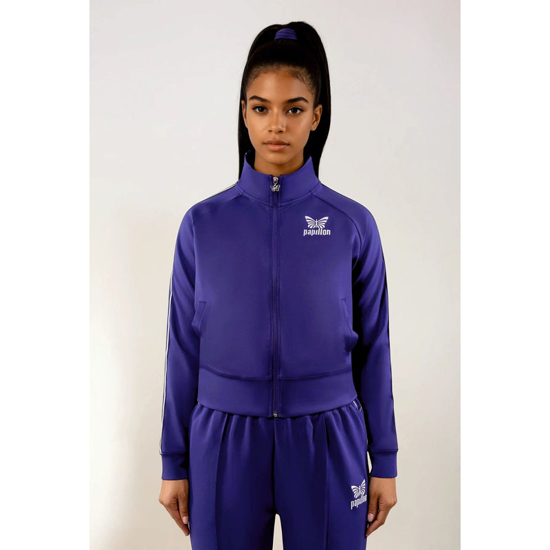CLUB TRACKSUIT JACKE DAMEN, BLAU -NEU-