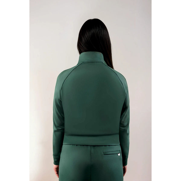 CLUB TRACKSUIT JACKE DAMEN, GRÜN -NEU-