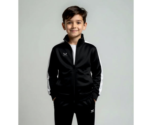 CLUB TRAININGSJACKE KINDER, SCHWARZ -NEU-