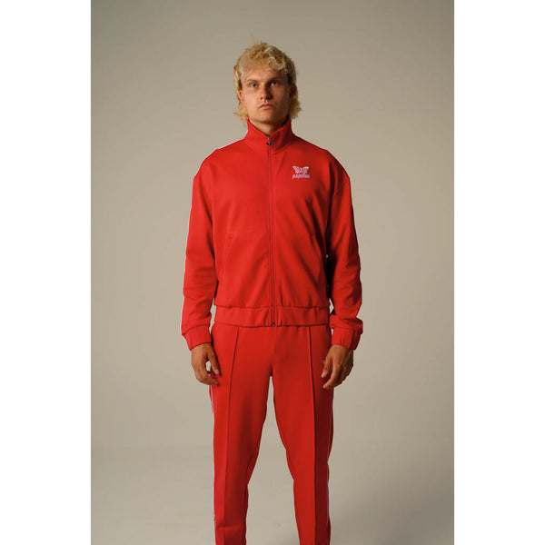 CLUB TRACKSUIT HERREN, ROT -NEU-