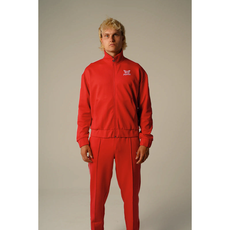 CLUB TRACKSUIT HERREN, ROT -NEU-