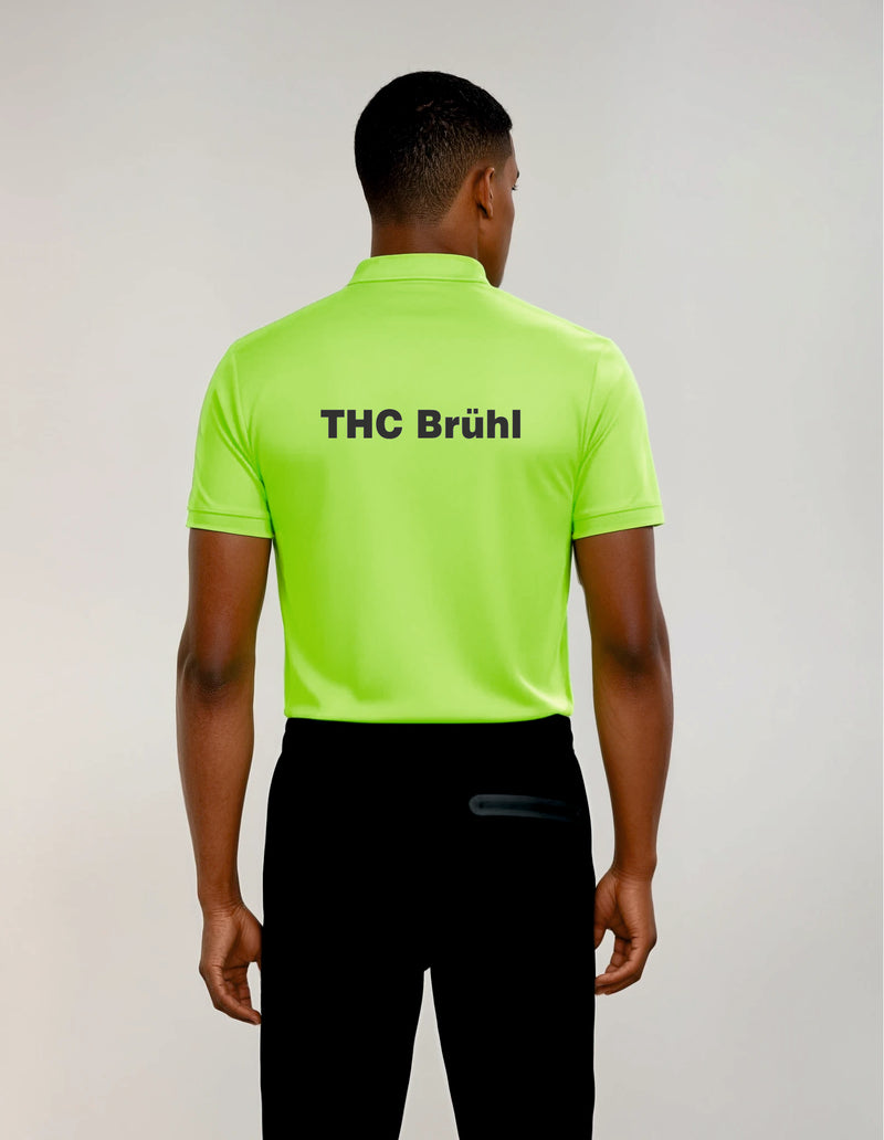 TEAM POLO HERREN, NEON-GRÜN