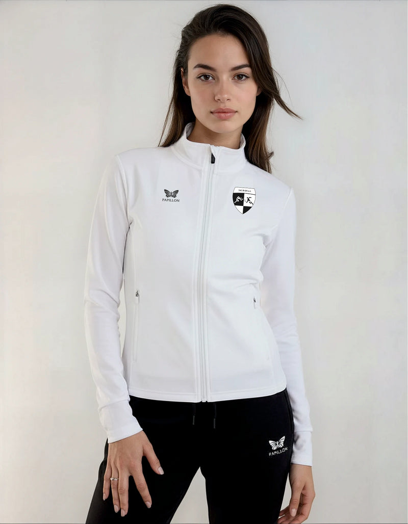 CLUB SPORTJACKE DAMEN, WEISS -NEU-