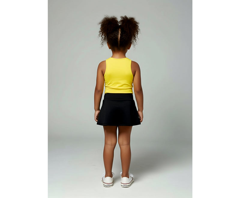 TEAM TANKTOP MÄDCHEN, GELB