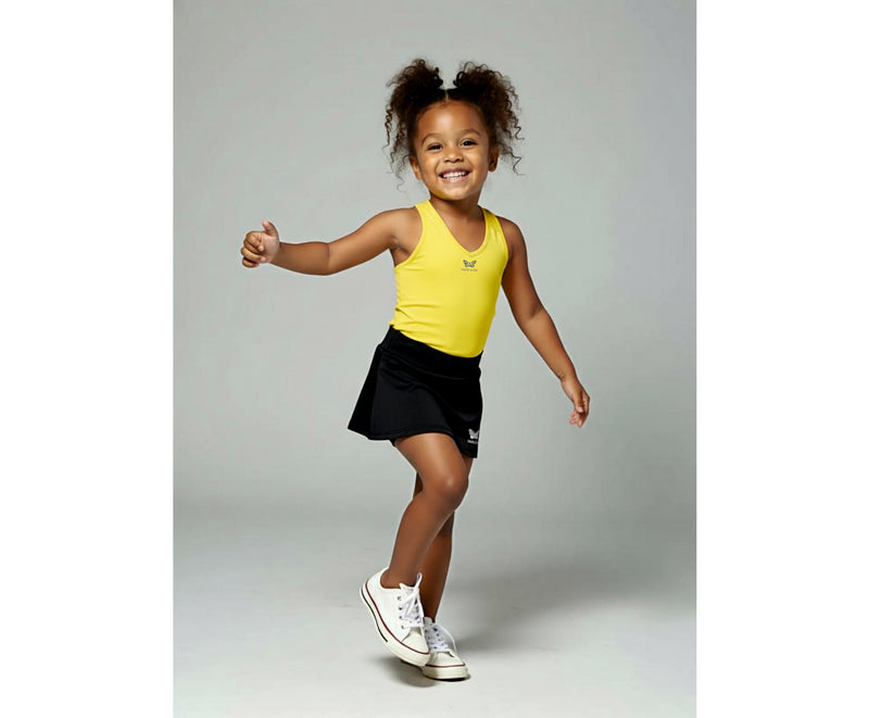 TEAM TANKTOP MÄDCHEN, GELB