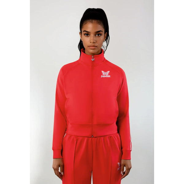 CLUB TRACKSUIT DAMEN, ROT