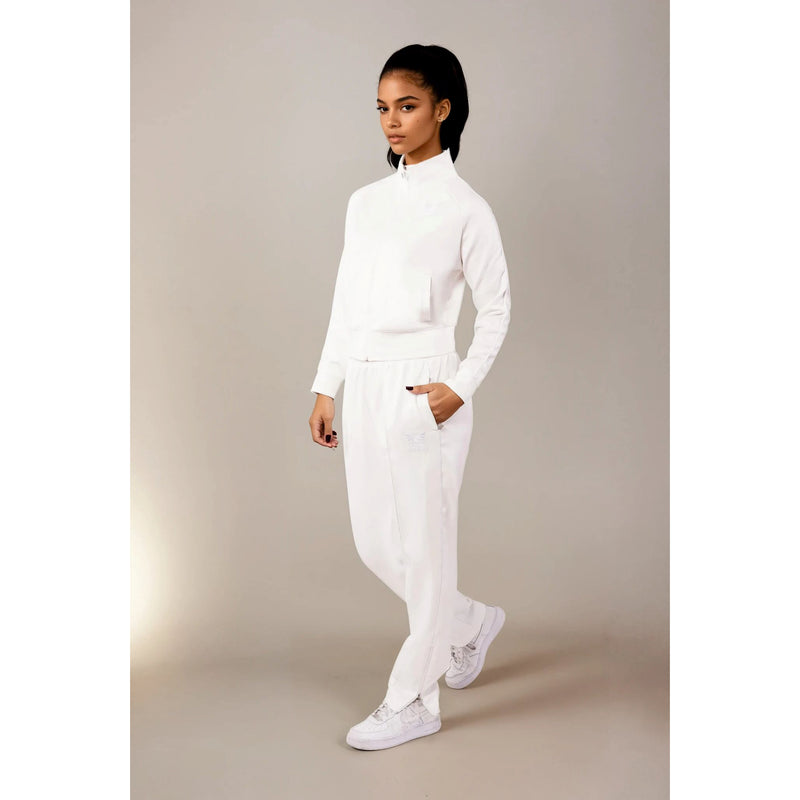 CLUB TRACKSUIT DAMEN, WEISS -NEU-