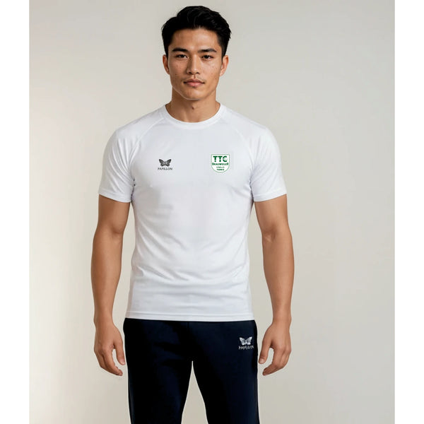 CLUB SHIRT HERREN, WEISS