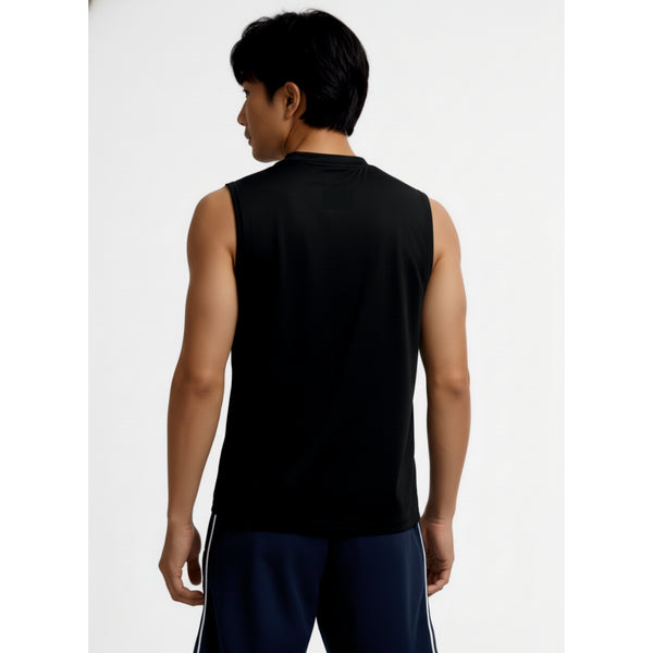 CLUB TANK-TOP HERREN, SCHWARZ