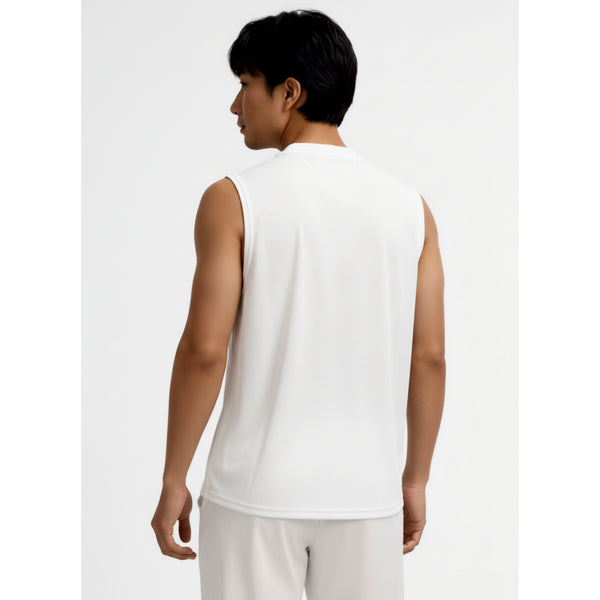 CLUB TANK-TOP HERREN, WEISS