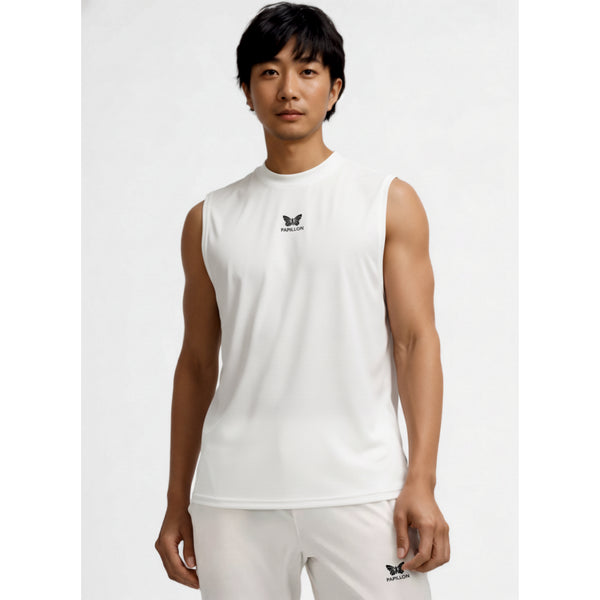 CLUB TANK-TOP HERREN, WEISS
